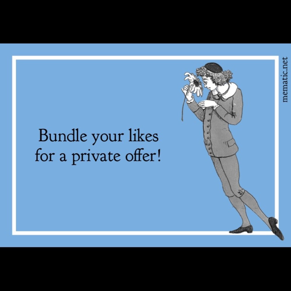 Like it? Bundle it! Offers welcome!